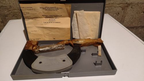 Vintage USSR Micrometer MK 100-125mm (0.01mm) - New Old Stock NOS — image 1