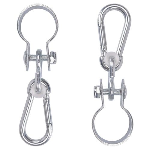 Set of 2 Round Swing hooks/Hangers Ø 50mm x35mm Carabiner Clamp Scaffolding Hook — image 9