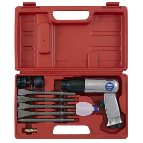 Sealey Air Hammer with Chisels Long Stroke Air Tool Workshop Garage — image 4