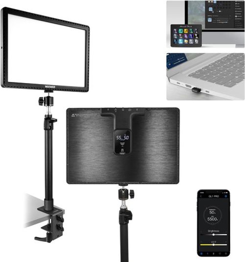 NEEWER GL1 PRO 15.5" LED Key Light Streaming Video Gaming PC Mac App Control