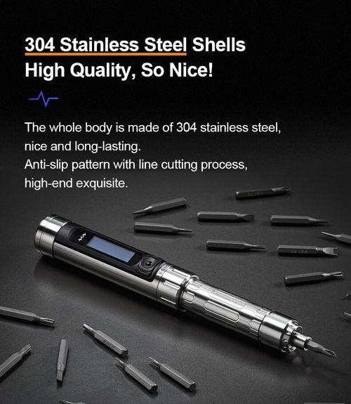 Miniware ES15S Electric Screwdriver Motion Control Charge Tool Magnetic 24 Bits — image 15