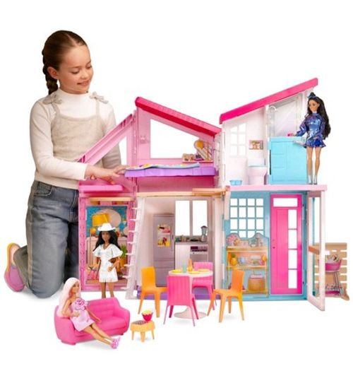 Barbie Malibu House Playset Dream House Furniture Accessories Doll House