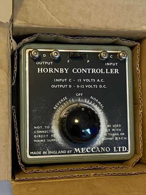 Hornby Dublo Meccano Marshal Power Control Unit BOXED Untested — image 3
