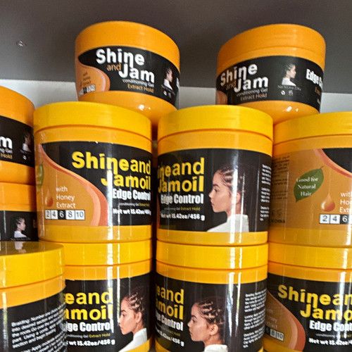 Shine and Jam Extract Hold Edge Control Gel Extra Hold Honey Extract 456g