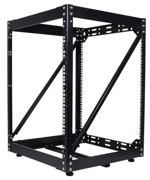 12U Rackmount Open 19" Frames Rack Equipment Server Case Floor or Wall Mountable