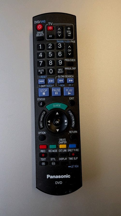 Panasonic DMR-EX98V DVD VCR HDD Recorder 250GB Copy VHS To DVD Tested Working  — image 6