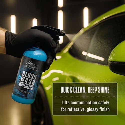 Car Waterless Wash & Wax Kit Gloss Shine Carnauba Wax Showroom Cleaner Cleaning — image 3