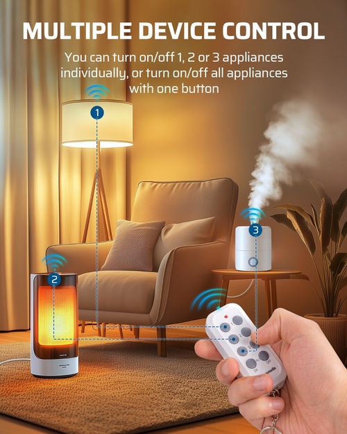 Remote Control Plug Socket, Programmable & Expandable Wireless Light Switch — image 8