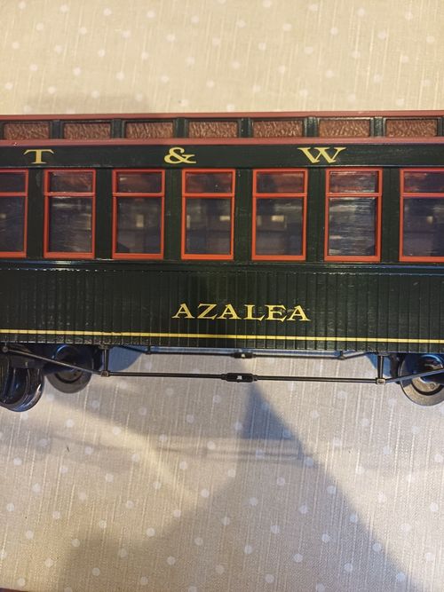 Bachmann Big Haulers G Scale ET&WNC No.10 AZALEA Observation Car Metal Wheels — image 11