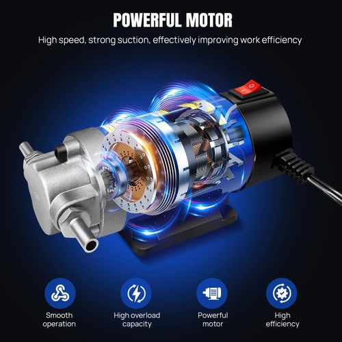 Electric Car Diesel Engine Oil Change Transfer Extractor Suction Syphon Pump 12V — image 4