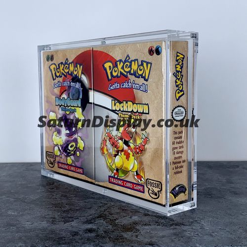 WOTC Era Pokemon Theme Deck Acrylic Case (Double Deck) — image 1