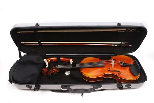 New 4/4 Violin Case Carbon Fiber Violin Box Strong Carry Protect Violin — image 2