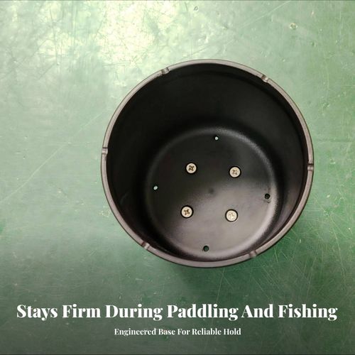 Kayak Cup Holder Universal Cup Holder with Clamp Mount Stable for Anglers — image 9