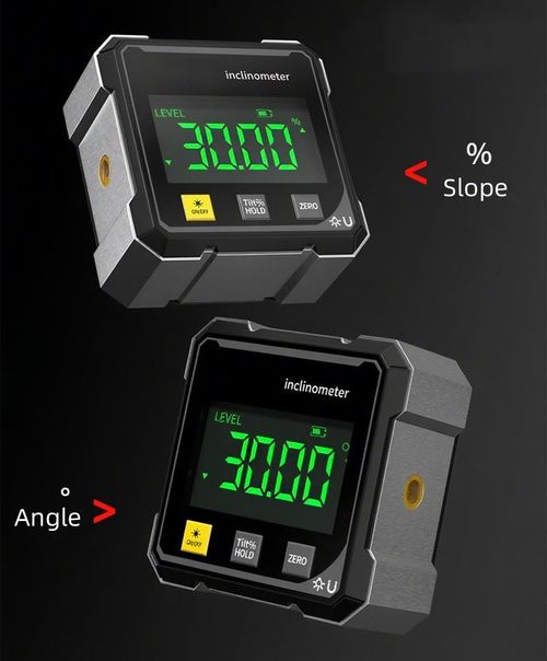 360° Magnetic Digital Angle Gauge Finder With Laser Inclinometer Level Meter UK — image 5
