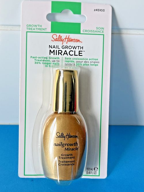 SALLY HANSEN NAIL GROWTH MIRACLE 13.3ml Carded New And Unused — image 1