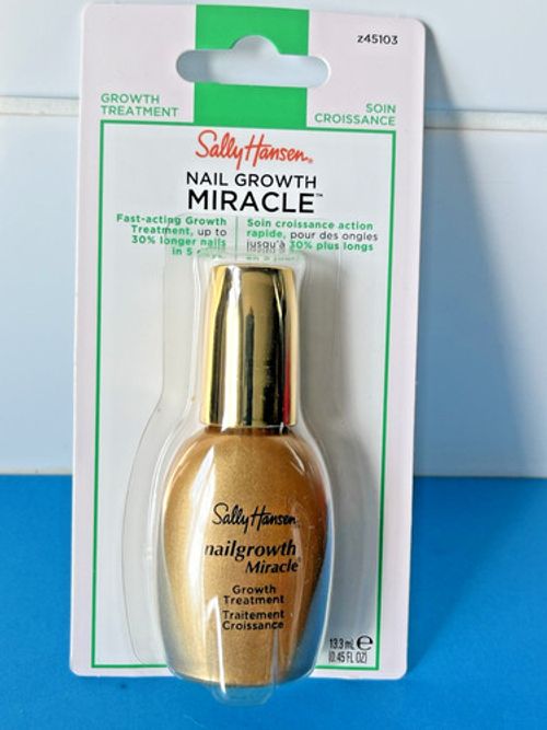 SALLY HANSEN NAIL GROWTH MIRACLE 13.3ml Carded New And Unused