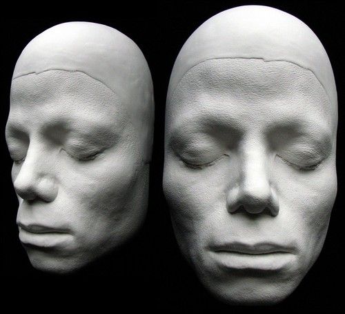 Michael Jackson Life Mask/Cast From Thriller Video, Sculptor William Forsche