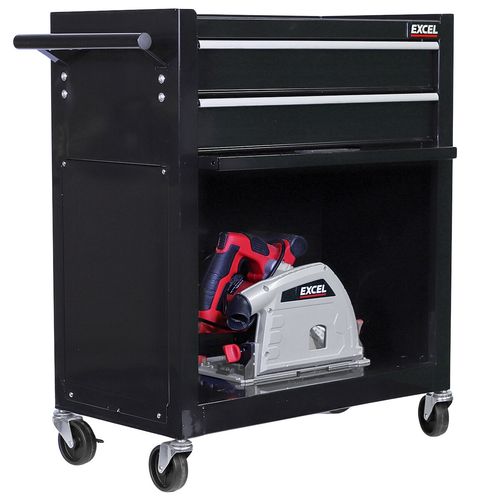 Excel 25" Roller Tool Chest Cabinet 8 Drawer Storage Toolbox — image 10