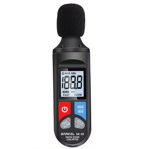 LCD Digital Decibel Meter 30-130dB Sound Level Meter Noise Tester Portable Audio — image 11