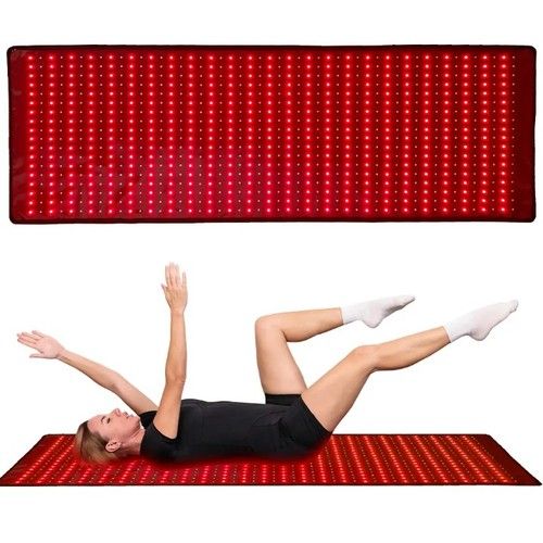 Red Light Therapy Mat Full Body Pain Relief, Near Infrared Pad 850NM/660NM