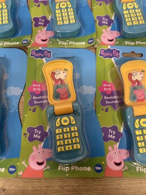 HTI Peppa Pig Interactive Electronic Mobile Phone Toy with Realistic Sounds 12m+ — image 2