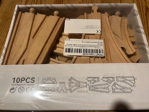 New Wooden Train Track & Junctions - Brio, Bigjigs, Hape & Other (postage offer)