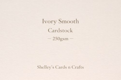 50 A6 Cards Blanks 250-300gsm White Ivory Cream Smooth Linen Hammered Craft Card — image 1