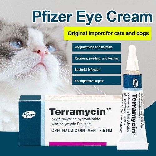 UK  3.5G New Pet Eye Health Ointment for Dogs Cats Cattle Sheep Horses