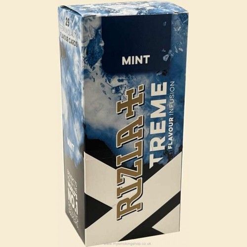 Rizla Xtreme Infusions Flavour Cards - Menthol Chill & Fresh Mint Flavour Cards