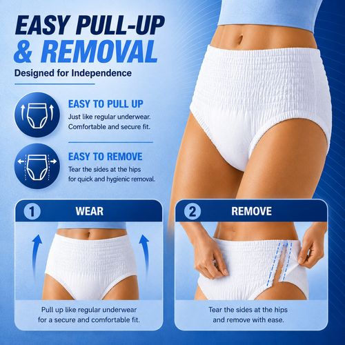 40 x Incontinence Pants Men & Women Super| Medium Adult Diapers | Pull up Pants — image 7