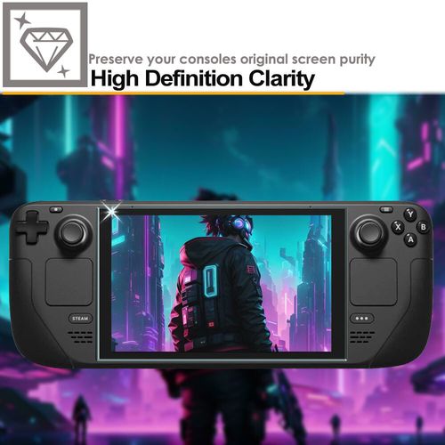 Genuine TECHGEAR TEMPERED GLASS Screen Protector for Steam Deck OLED /Steam Deck — image 3