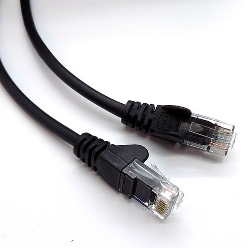 RJ45 Cat5e Network LAN Cable Ethernet Patch Lead Fast Internet 0.25m- 50m Lot