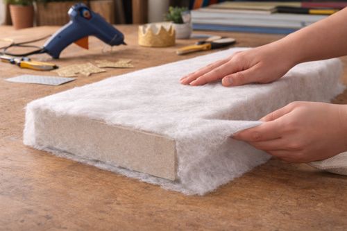 FR Fire Retardant Polyester Wadding Batting 150cm 60" UK Made – 2oz to 19oz — image 4