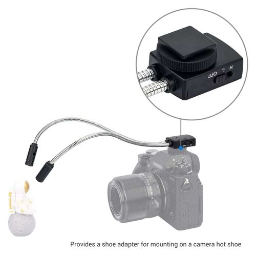 New Macro Arm Light 5600K Flexible LED Lamp for Nikon for Canon for Sony DSLR — image 8