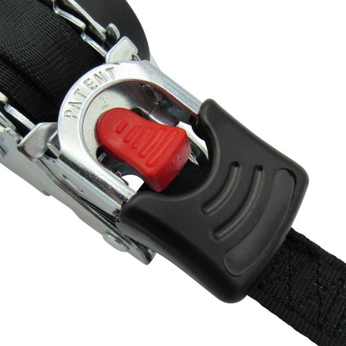 Retractable Ratchet Straps 3M (Lashing Tie Down Auto Trailer S Hook Cargo) — image 7
