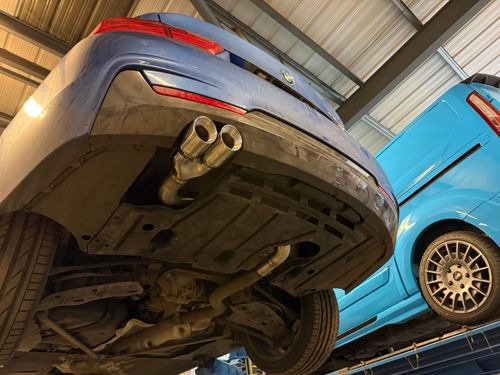 PIPE DYNAMICS - BMW 320D LCI F30 F31 - BACK BOX REAR MUFFLER DELETE EXHAUST — image 9