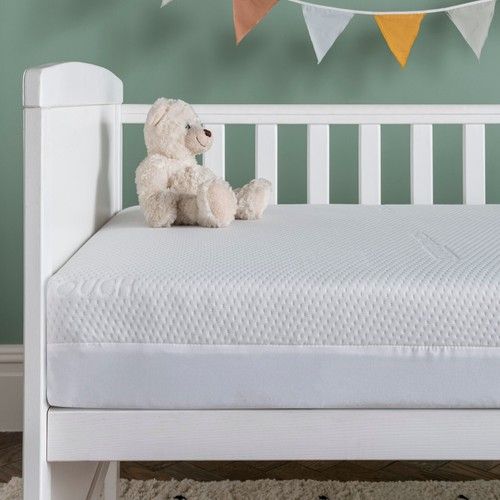 ECO Cool Touch Technology Baby Toddler Cot Bed Mattress + Cool Touch Cot Pillow
