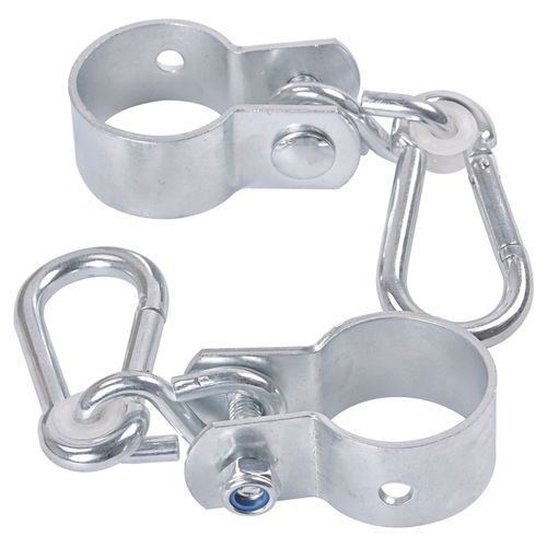 Set of 2 Round Swing hooks/Hangers Ø 50mm x35mm Carabiner Clamp Scaffolding Hook — image 11