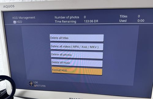 Panasonic DMR-PWT550EB Blu-ray Player 500GB HDD Recorder Freeview+HD Tested. — image 10