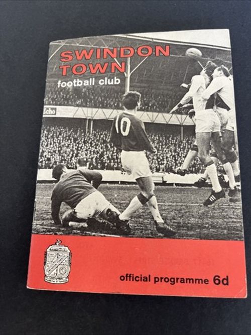 (6) League Cup 4th Round Swindon v West Brom 25.10.1966