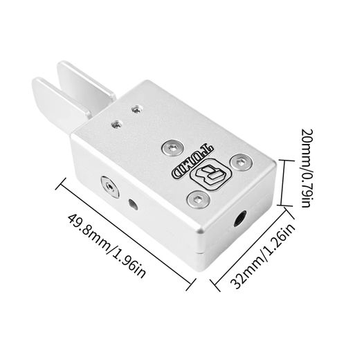 Handheld CW Morse Key Portable Telegraph Key Double Paddle Automatic Key CW Code — image 7