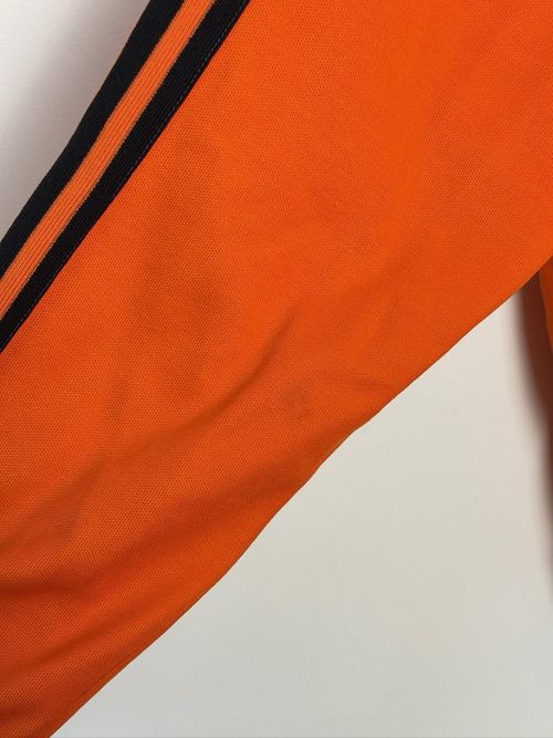 VINTAGE ADIDAS FOOTBALL ORANGE JACKET SOCCER SHIRT JERSEY SIZE L ADULT — image 3