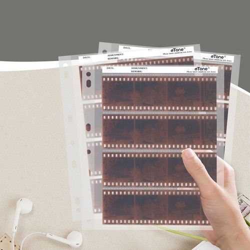 30 SHEET PACK Film Negative Storage Pages Sheets for 120 Medium Format Archive