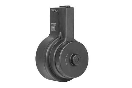 Ares Airsoft AR Style M-Series Drum Magazine 2150 Rd Black 6mm bb's 