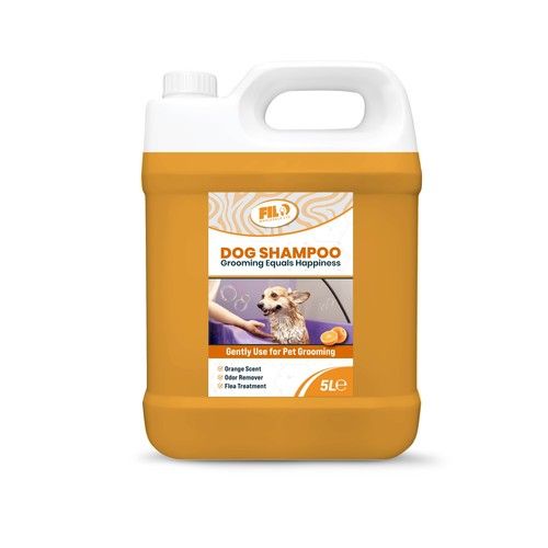 FILO Dog Shampoo Sensitive Skin 5L – Apple/Orange Puppy Shampoo for Grooming