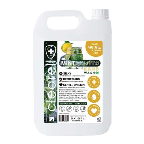 Clearell 20L | CHOOSE ANY 4 SCENT COMBO | 4 x 5L Pack | Hand Soap Liquid 5 Litre — image 8
