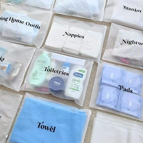 23 x Baby Hospital Maternity Organiser Bags Essentials - Baby Shower - Gift