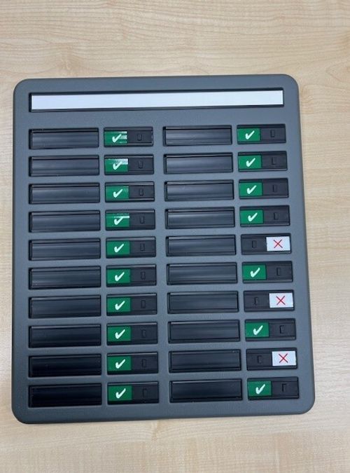 In Out Board + Fire Drill Board + Muster Board - 20 Names — image 2
