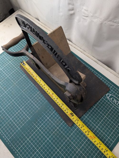 Large Antique German Alexanderwerk Bread Vegetable Kitchen Slicer ~Vintage Decor — image 19