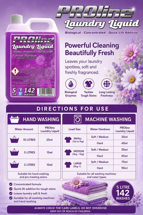 Premium Bio Laundry Liquid Colours Washing Liquid Detergent 10Ltr (284 Washes)   — image 5